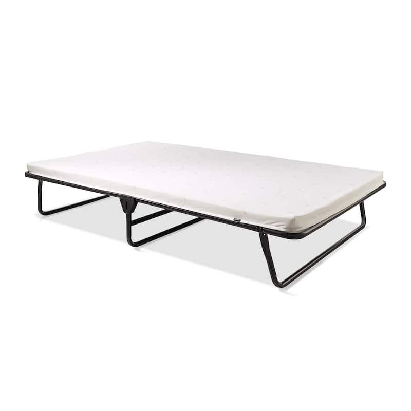 Jay-Be Saver Folding Cot Bed with Rebound e-Fiber Lightweight, Oversize