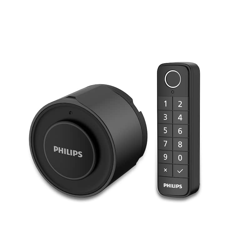 Philips Wi-Fi Retrofit Smart Lock Deadbolt with Wireless Keypad - Matte Black
