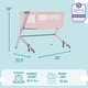 preview thumbnail 9 of 24, Dream On Me Skylar Bassinet in Grey