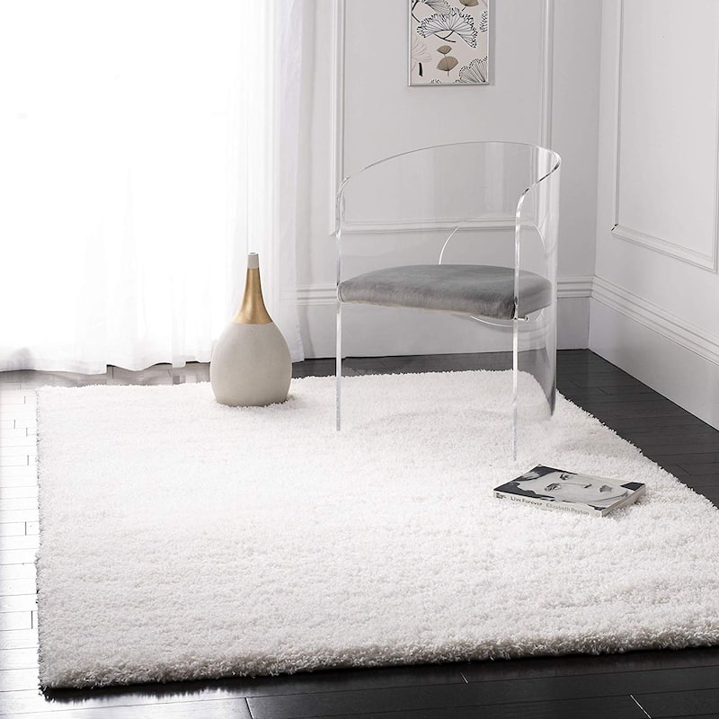 Classic Rectangular Area Rug - 8x10 Handmade Low Pile - Living Room Bedroom Decor - 120 x 96