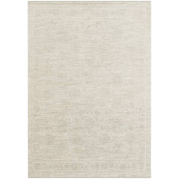 slide 2 of 26, Nourison Shadows Indoor only Persian Area Rug 3' 11" x 5' 11" - Ivory/Grey - Rectangle