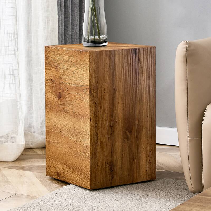 Simple Side Table Coffee Table for Living Room Bedroom, Sofa Table End Table Lamp Table Hallway Table - Wood