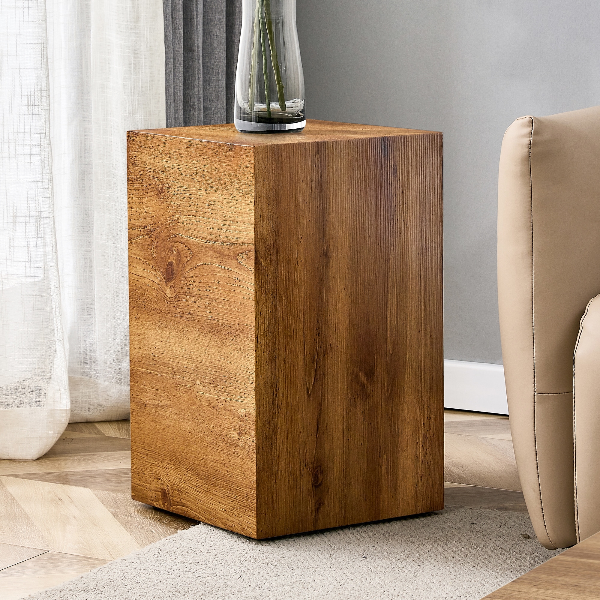 Simple Side Table Coffee Table for Living Room Bedroom, Sofa Table End Table Lamp Table Hallway Table