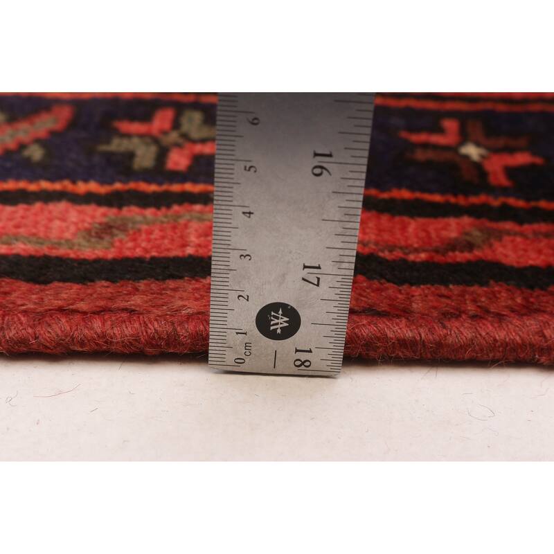 ECARPETGALLERY Hand-knotted Andelz Red Wool Rug - 3'1 x 5'9