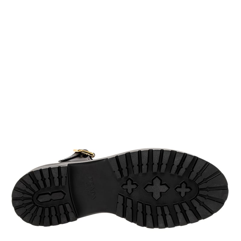 Prada Leather Fisherman's Sandals