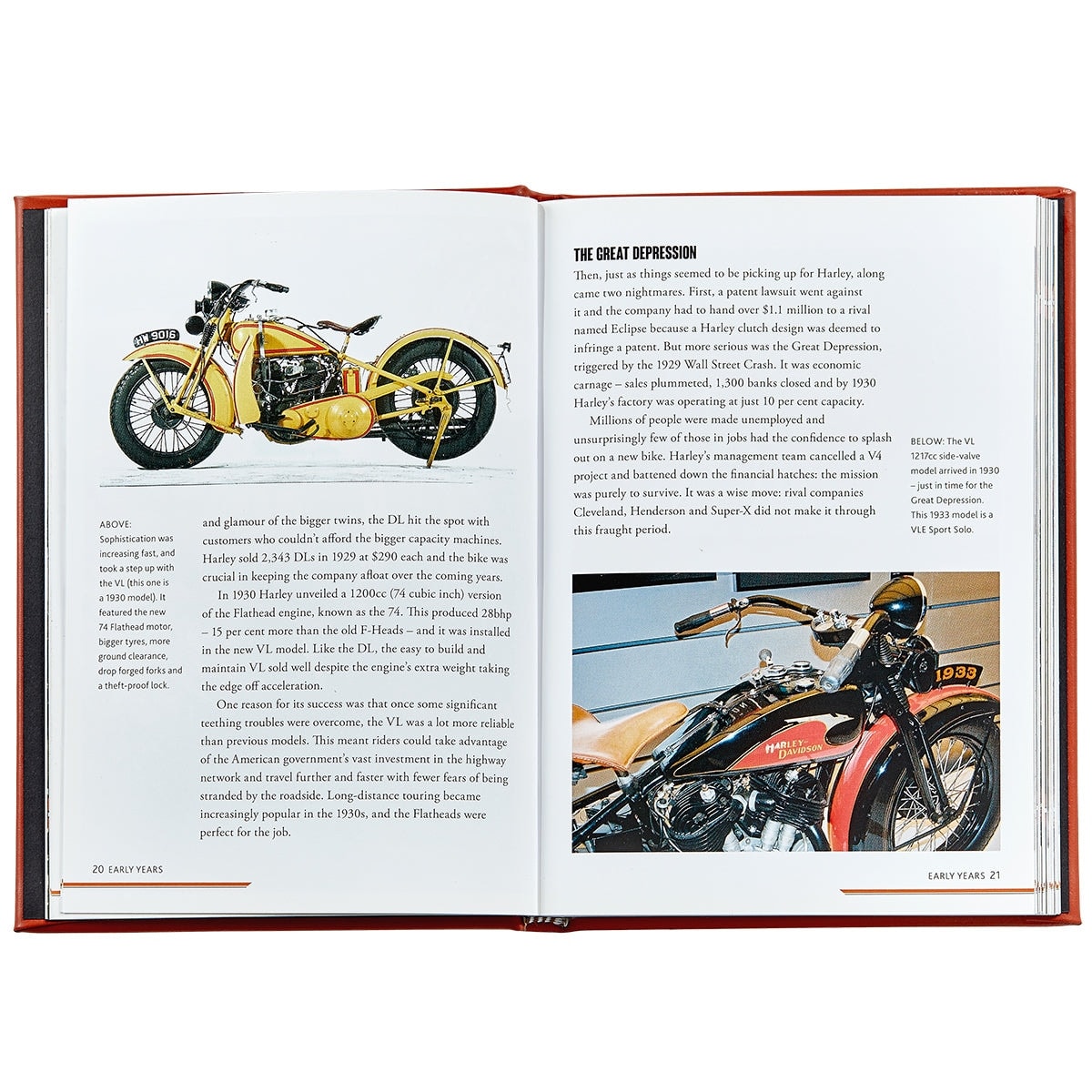 Graphic Image The Story of Harley-Davidson Coffee Table Book