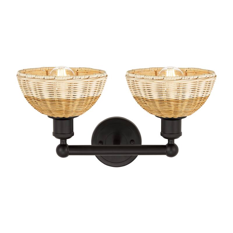 Innovations Lighting Endless Possibilities Edison - Bristol Natural II - 2 Light 17" Bath Vanity Light