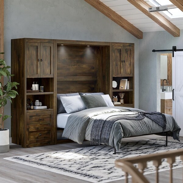 GOATBED / 『FLOAT』会場限定セット②L MELANCHOL Signature Sleep Farmington Full Murphy Wall Bed Bundle with 2 Side
