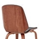 preview thumbnail 8 of 62, Brinley Walnut or Black Wood Upholstered Dining Chair