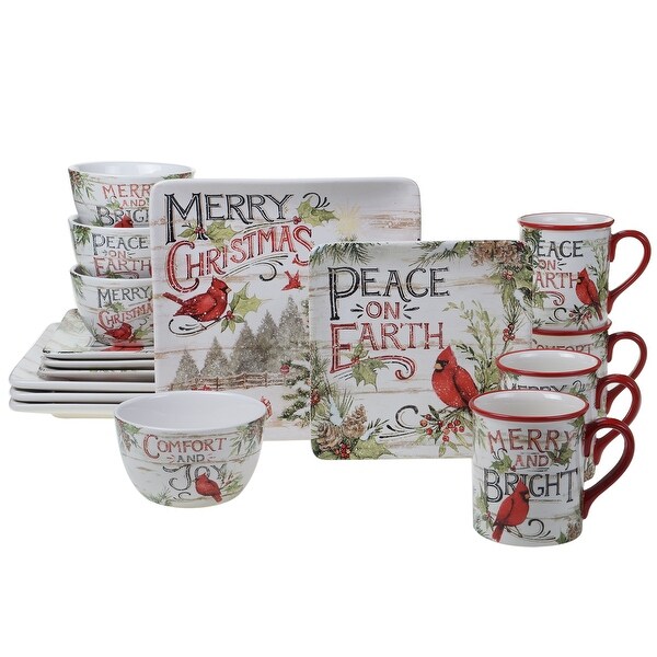 Christmas online dinnerware sale