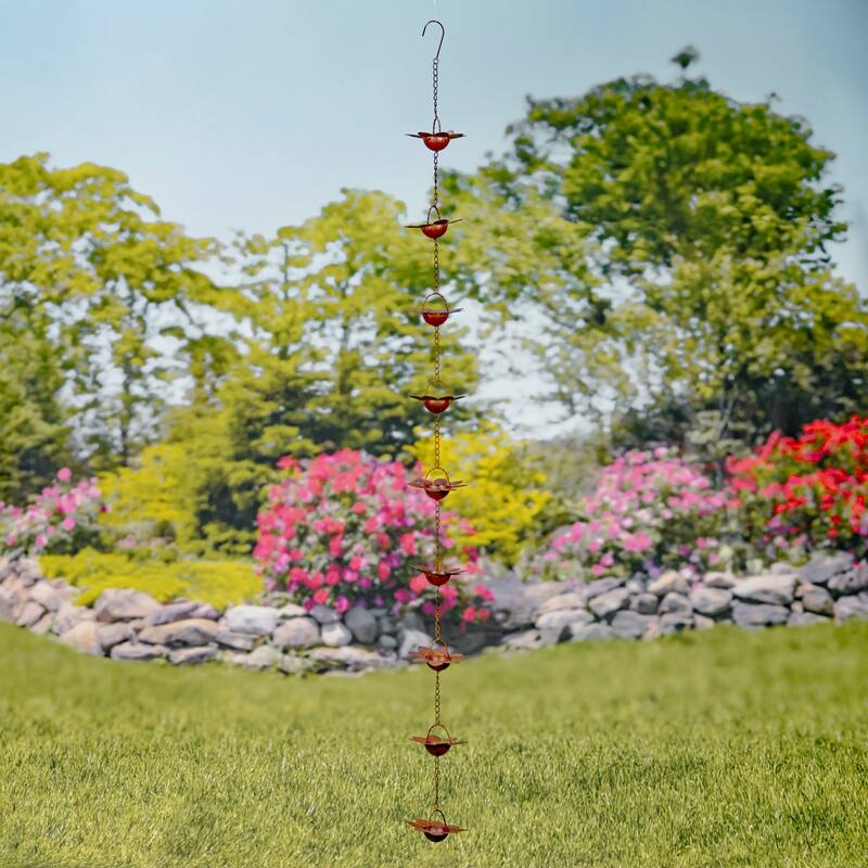Iron and Rust Style Rain Chains- Multiple Styles