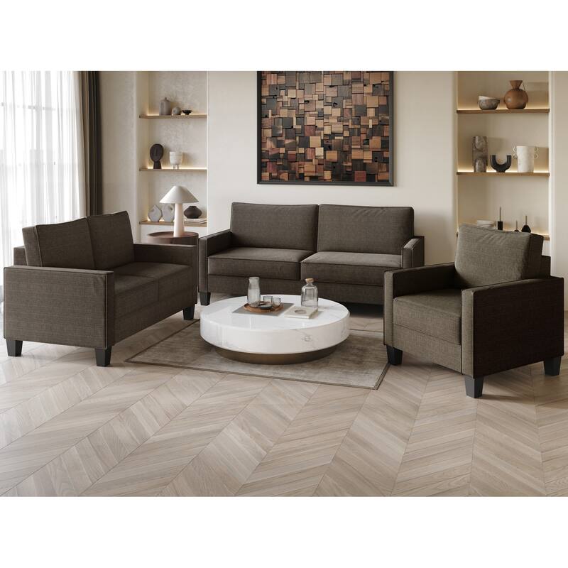 Clayfell Marcia Square Arm Chair/ Loveseat/ Sofa
