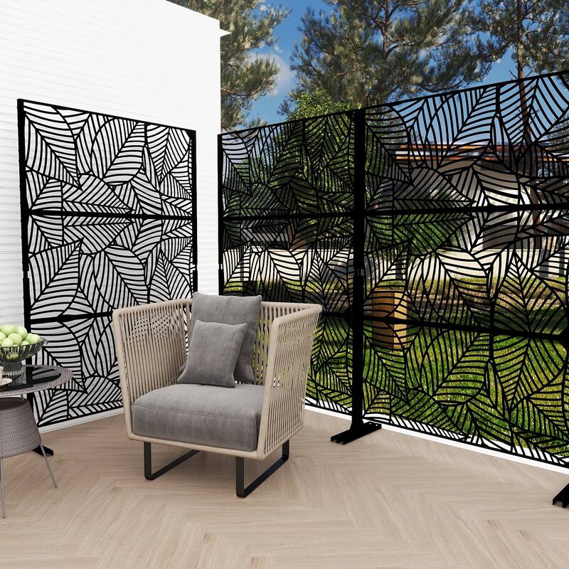 Free Standing Decorative Outdoor Privacy Screen