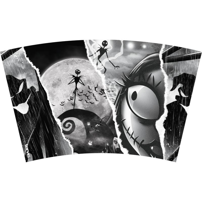 Tervis Disney Nightmare Before Christmas Torn Collage Made in USA Double Walled Insulated Travel Tumbler, Classic