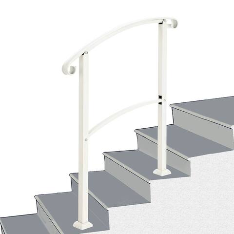 Outdoor Adjustable Wrought Iron Handrail