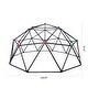 preview thumbnail 3 of 6, Ten sided climbing frame for outdoor playground for age 3+ climber with Colorful Climbing Stones 10ft