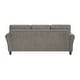 preview thumbnail 17 of 49, Fremont & Park Diboli Chenille 3-Piece Living Room Set - Wood Finish Exposed Feet