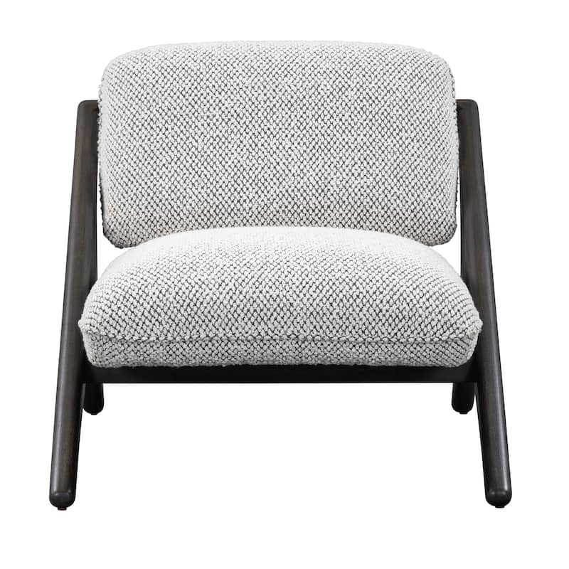 Classic Home Georgia Accent Chair in Gray