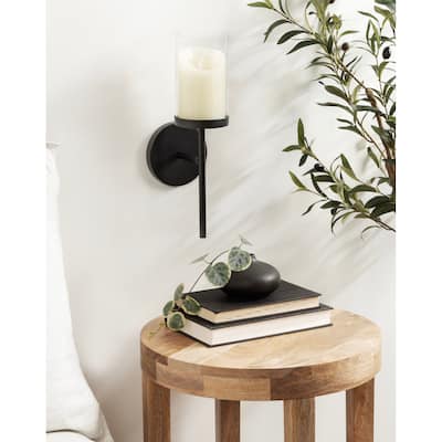 Kate and Laurel Blaise Metal Wall Sconce