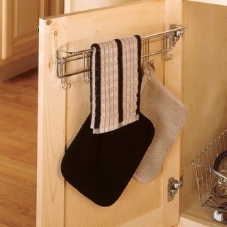 ClosetMaid Chrome 6-hook Towel Rack