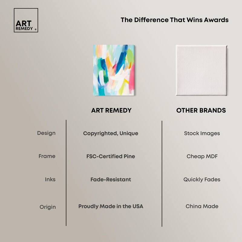 Whirlwind of Color II Canvas by Art Remedy, Gallery Wrapped