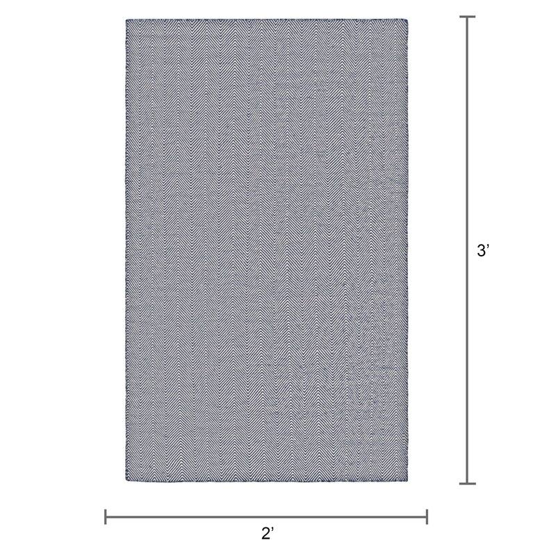 Handmade Villa Chevron Indoor/ Outdoor Reversible Area Rug