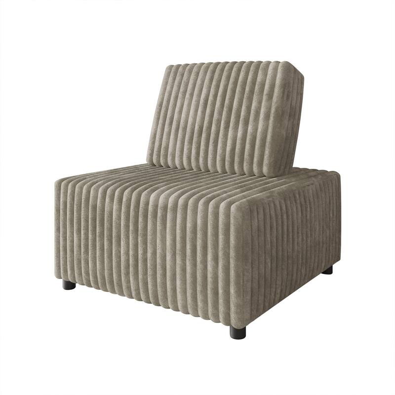 CraftPorch Luxurious Velvet Upholstered 3 Pieces Chair