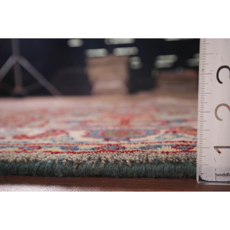 Oushak Indian Accent Rug Hand-Knotted Wool Carpet - 3'0"x 4'11"