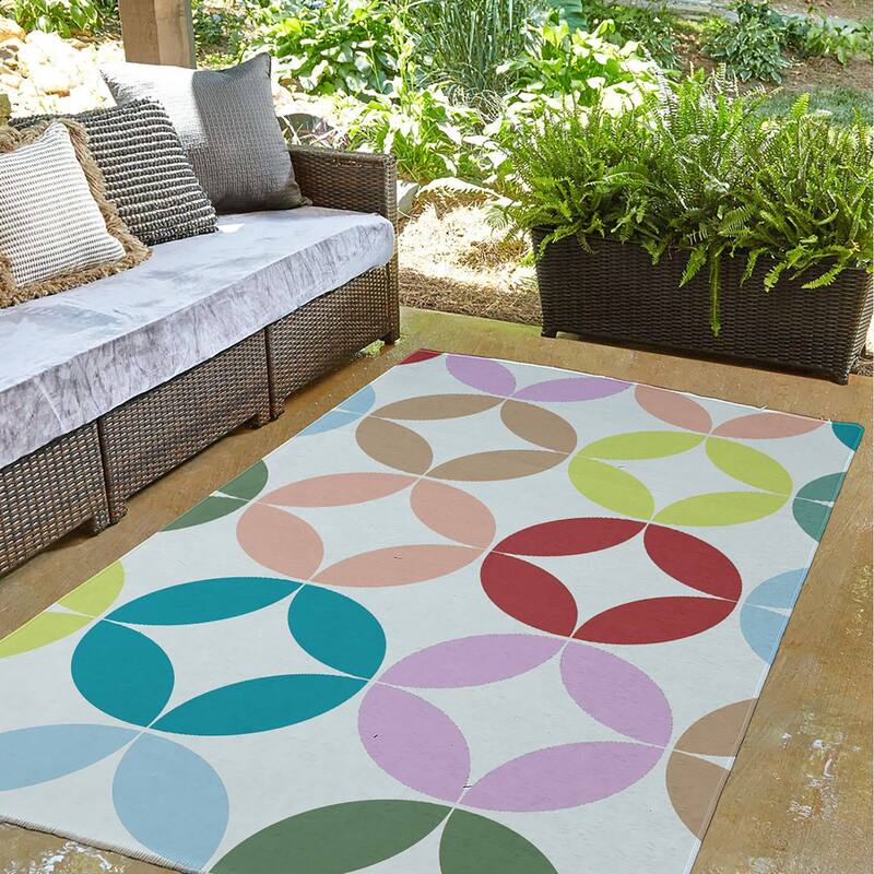 Eye Opener Spring Chenille Indoor/Outdoor Rug