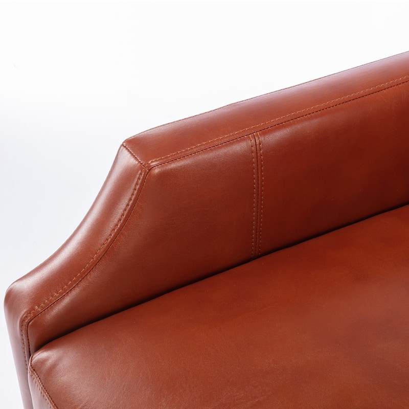 Brooklyn Faux Leather Push Back Recliner by Greyson Living