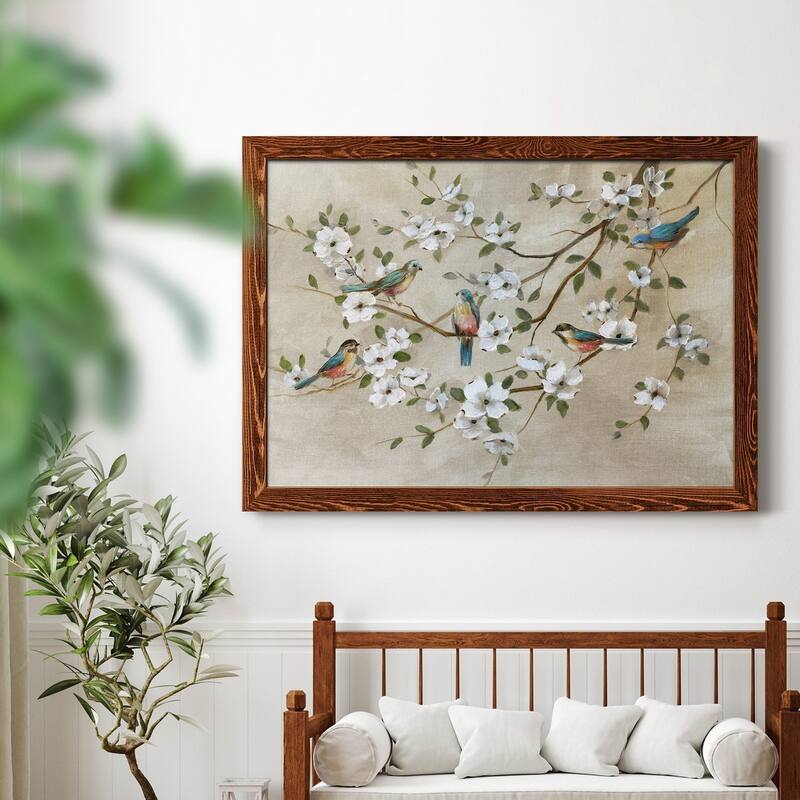 Birds of a Feather-Premium Framed Canvas - Ready to Hang