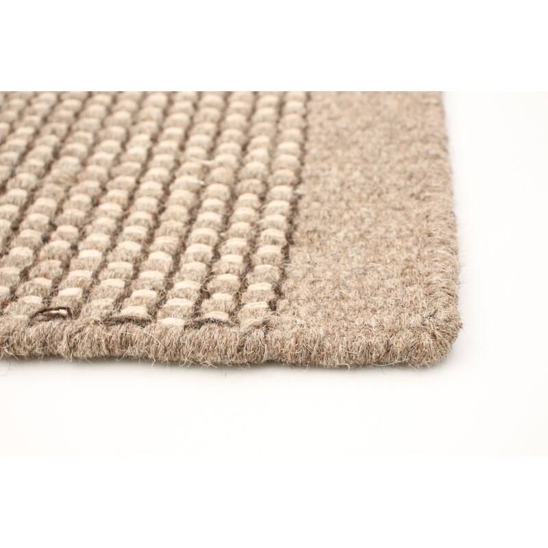 ECARPETGALLERY Hand Loomed Bungalow Wool Dhurrie