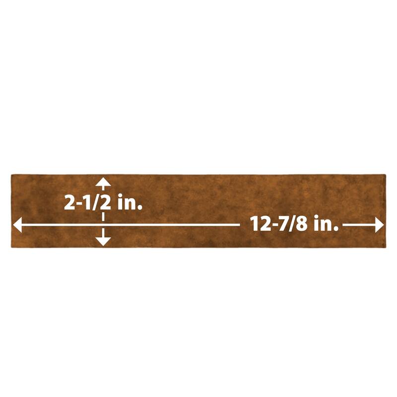 Merola Tile Menorca Rust 2-1/2" x 12-7/8" Ceramic Wall Tile