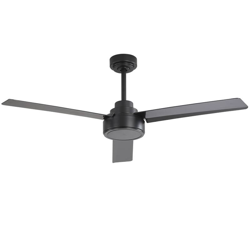 52 inch Modern Ceiling Fan With Remote Control(No Light),6 WInd Speed,Reversible Airflow