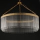 preview thumbnail 10 of 8, Maxim 38423CL Jolie 34" Wide LED Ring Chandelier
