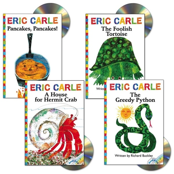 Eric Carle Book & CD - Set of 4 - Overstock - 17777747