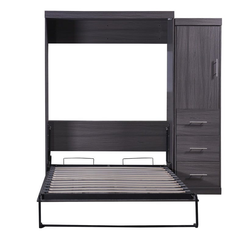 Twin murphy hotsell bed cabinet