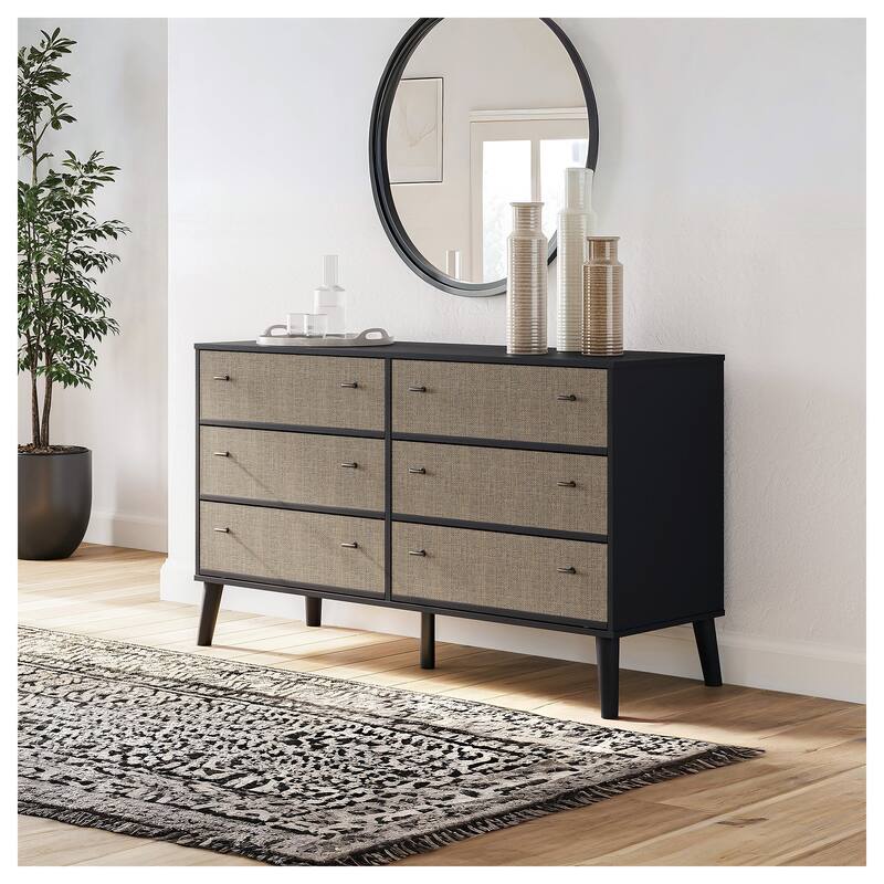 Ashley Furniture Charlang Two-tone Chest of Drawers - 6-drawer
