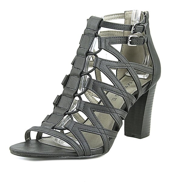 rampage sandals black
