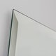 preview thumbnail 8 of 12, Century Clear Glass Modern Bathroom Mirror