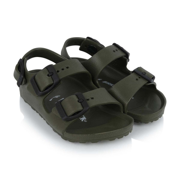 black birkenstocks with backstrap