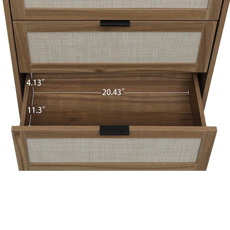 3 Drawers Storage Cabinet for Bedroom Living Room