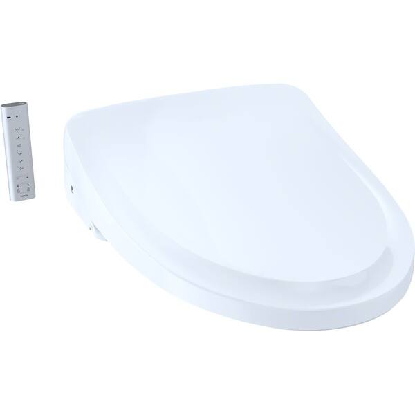 Shop Toto Sw3044t40 Washlet S500e Elongated Bidet Seat With Heated Seat Warm Air Dryer Remot And Ewater Cotton Free Shipping Today Overstock 27999652
