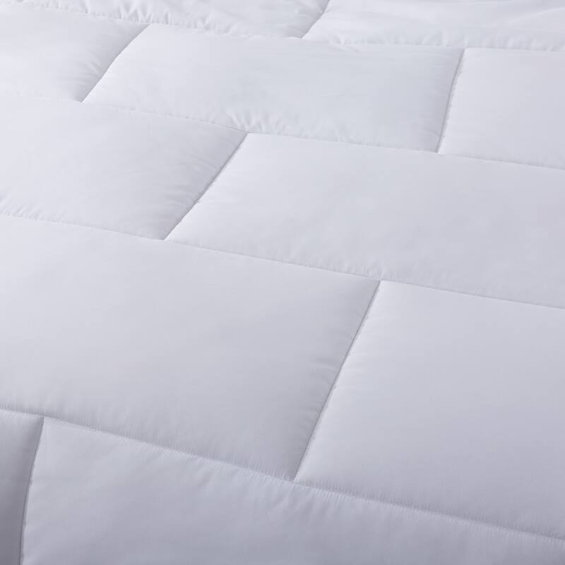 Subway Tile Stitch Down Comforter
