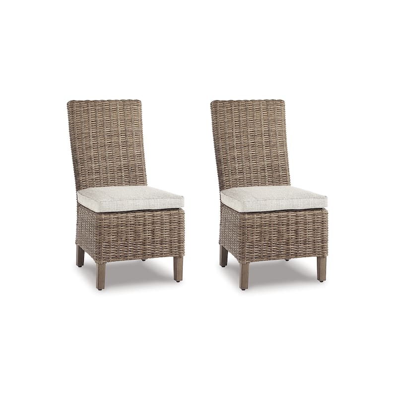 Signature Design by Ashley Beachcroft Brown/Beige 6-Piece Outdoor Seating Package