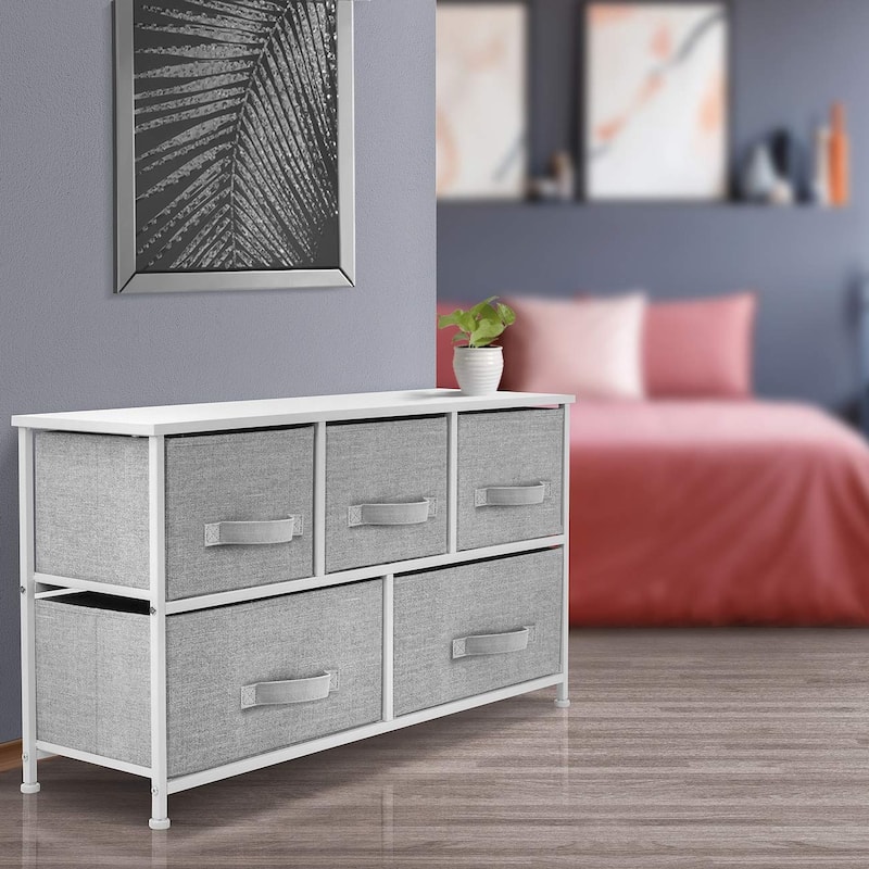 5-drawer Dresser Storage Chest