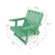 preview thumbnail 6 of 172, Shoreline Fully Assembled All-Weather HDPE Outdoor Folding Modern Adirondack Chair
