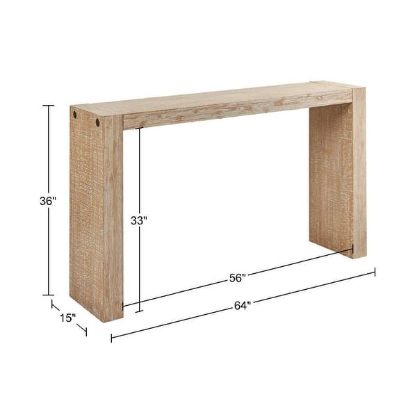 dimension image slide 1 of 3, INK+IVY Monterey Console Table