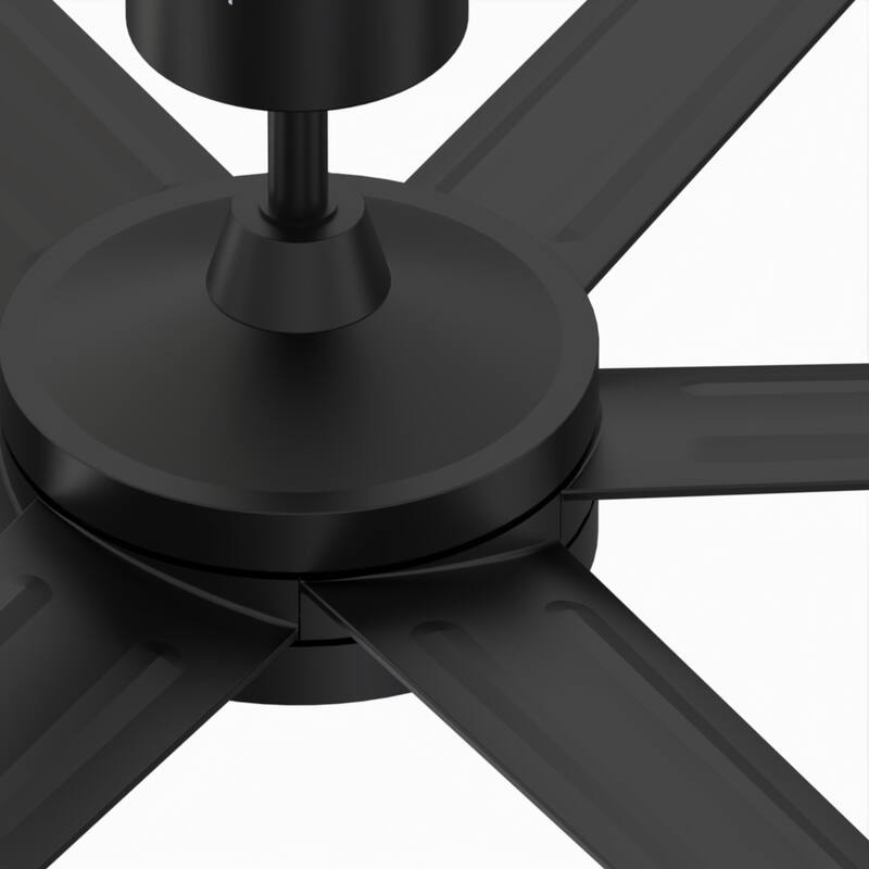 Fanimation Brawn 64 inch Indoor/Outdoor Ceiling Fan with LED CCT Select Light Kit and Remote Control