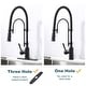 preview thumbnail 52 of 87, WOWOW Single Handle Gooseneck Pull Down Sprayer Kitchen Faucet